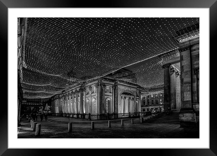 Royal Exchange Framed Mounted Print by Sam Smith