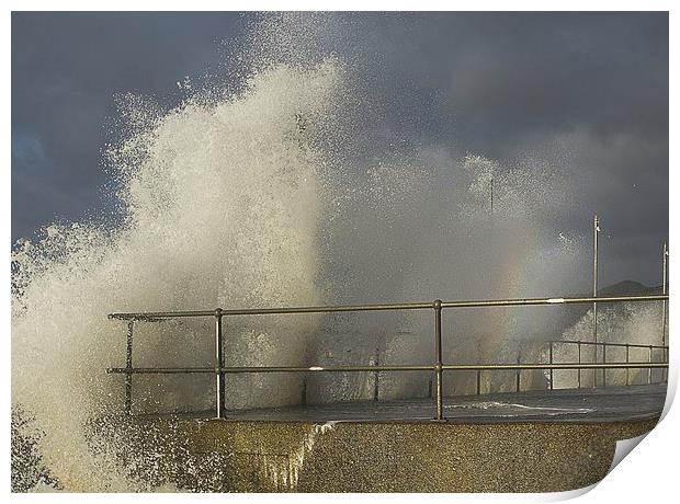 A storm is coming ! Print by Peter Mclardy