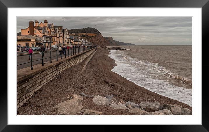 Sidmouth Framed Mounted Print by Neal P