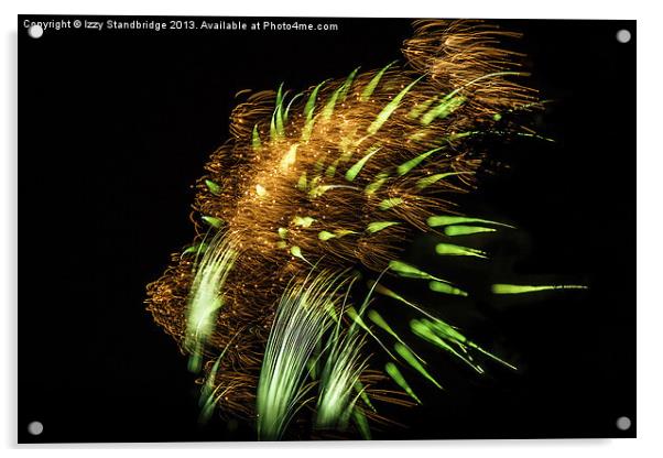 Firework Acrylic by Izzy Standbridge