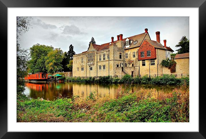 The Archbishops Palace, Maidstone, Kent Framed Mounted Print by Robert Cane