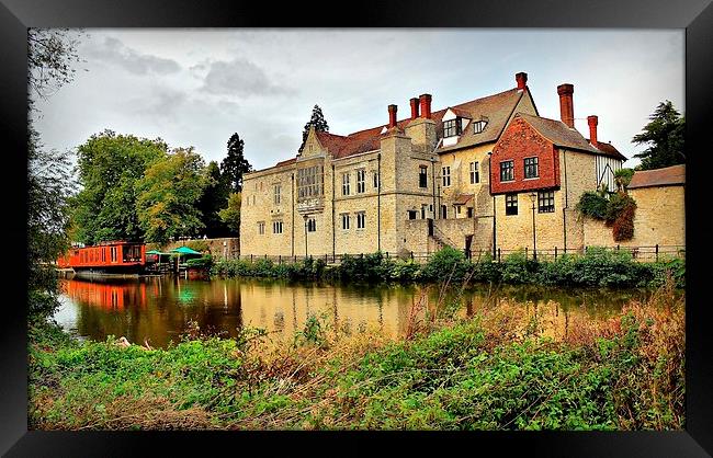 The Archbishops Palace, Maidstone, Kent Framed Print by Robert Cane