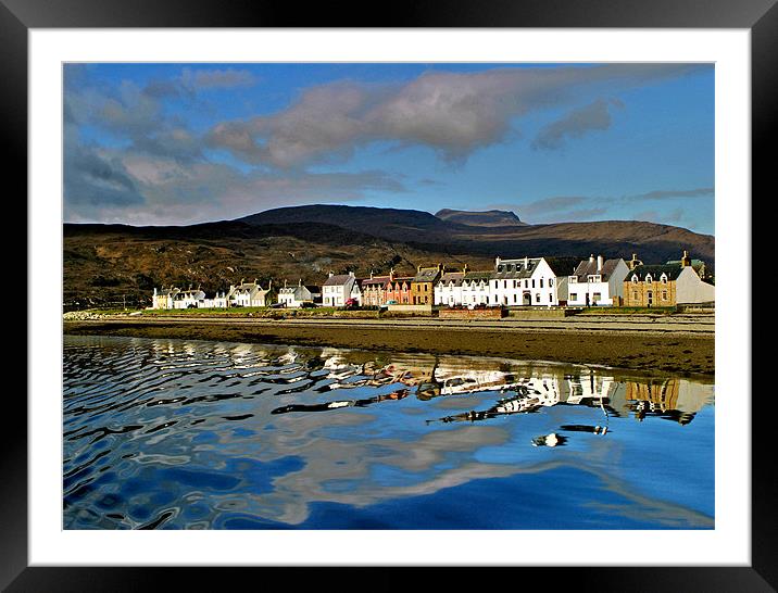 Ullapool Framed Mounted Print by Tommy Reilly