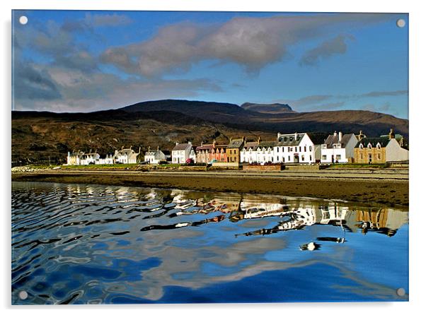 Ullapool Acrylic by Tommy Reilly