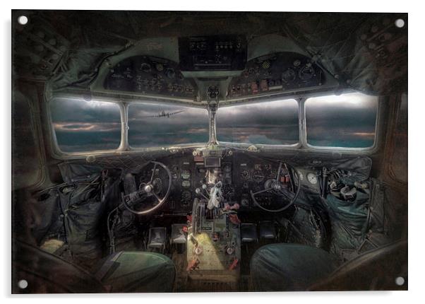 Auto Pilot Acrylic by Jason Green