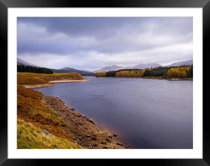 Loch Laggan, Scotland, UK Framed Mounted Print by Mark Llewellyn