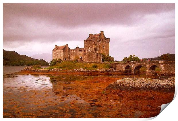 Eilean Donan Castle Print by Bill Lighterness