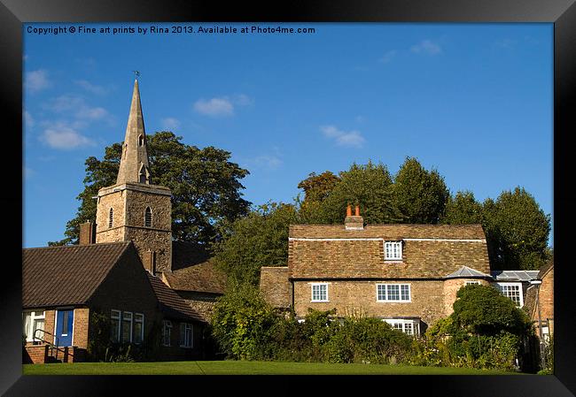 Cambridge Framed Print by Fine art by Rina