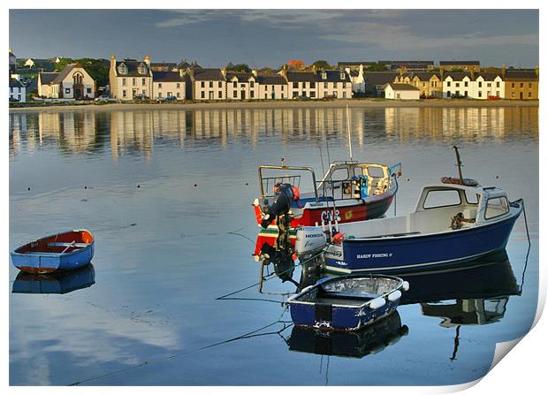 Port Ellen Print by Tommy Reilly