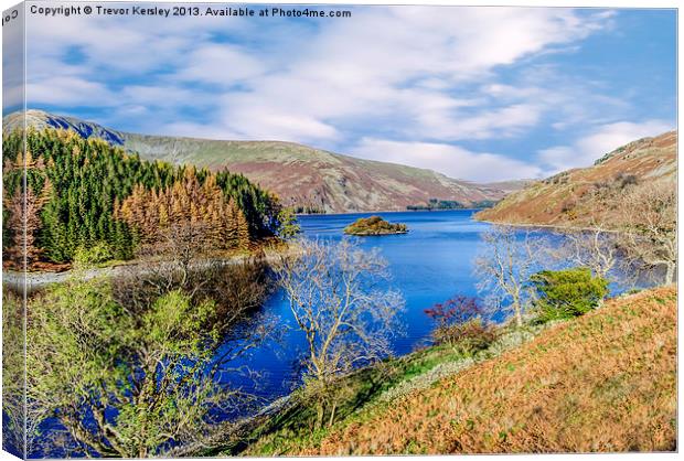 Haweswater Lake District Canvas Print by Trevor Kersley RIP