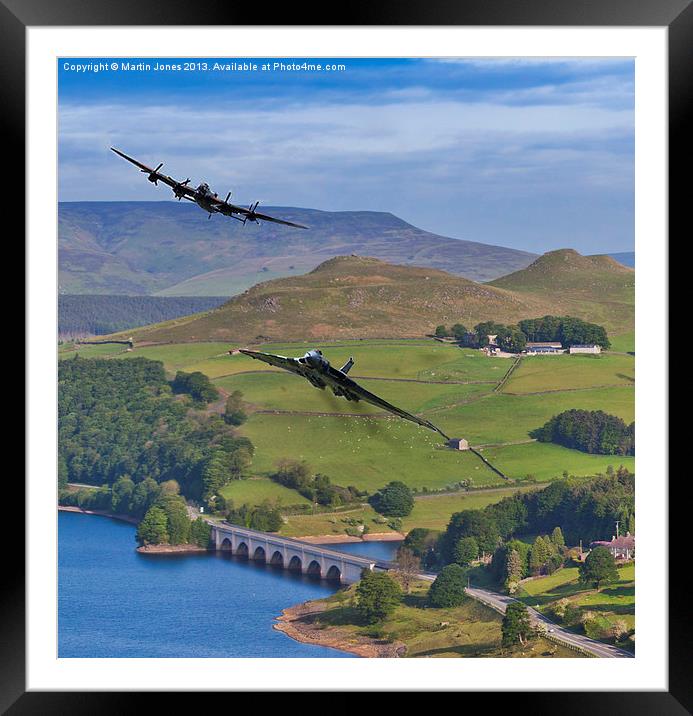 Avro Thunder Framed Mounted Print by K7 Photography