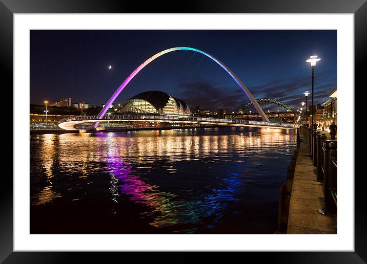 Rainbow Reflections Framed Mounted Print by Ray Pritchard