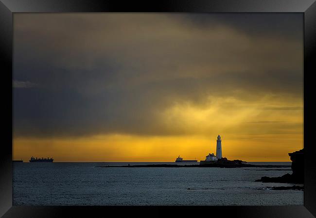 Early morning at St Marys Framed Print by Jim Jones