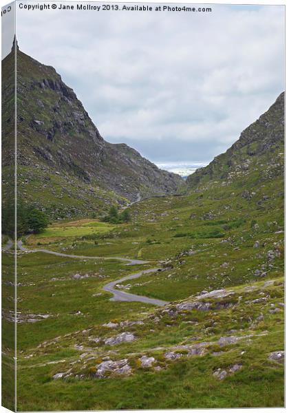 The Gap of Dunloe Canvas Print by Jane McIlroy