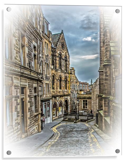 Upper Bow from Royal Mile Acrylic by Tylie Duff Photo Art