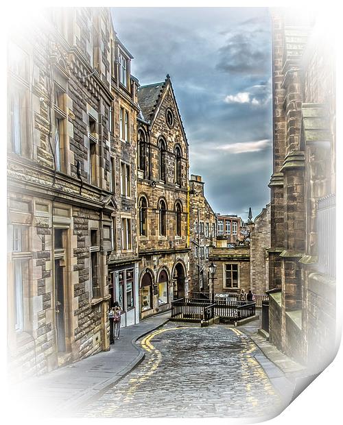 Upper Bow from Royal Mile Print by Tylie Duff Photo Art