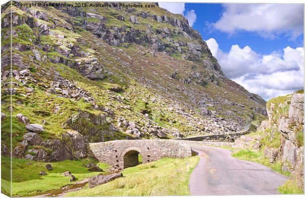 Gap of Dunloe Bridge Canvas Print by Jane McIlroy