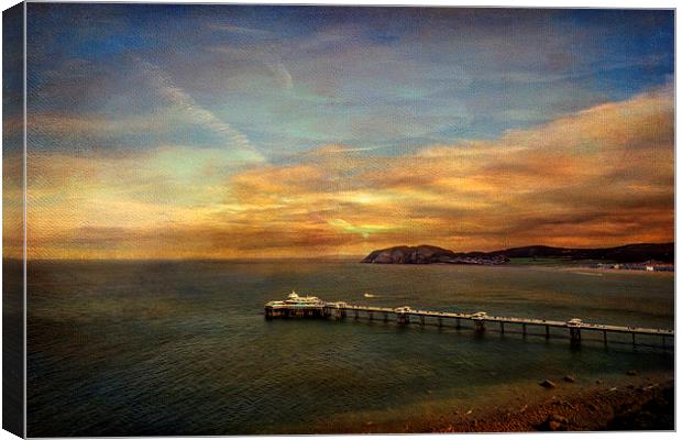 Queen of the Welsh Resorts Canvas Print by Adrian Evans