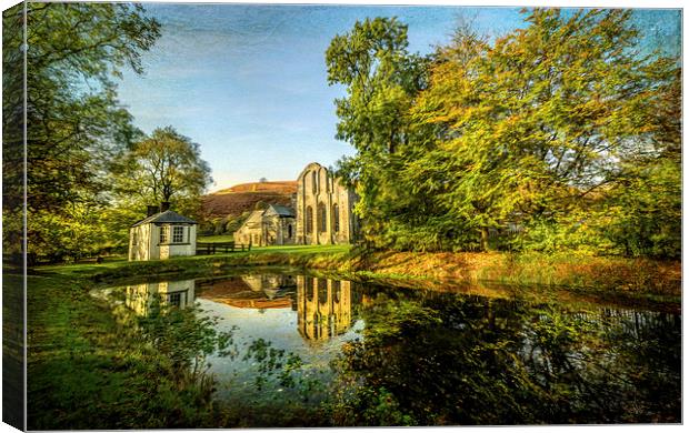 Abbey Pond Canvas Print by Adrian Evans