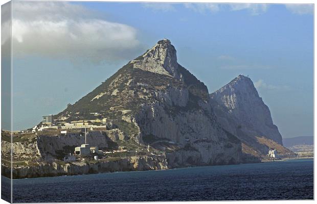 Rock of Gibraltar Canvas Print by Tony Murtagh