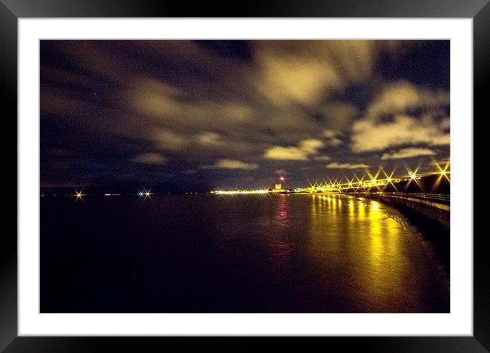 Margate by night Framed Mounted Print by Thanet Photos