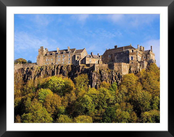 Stirling Castle, Scotland, UK Framed Mounted Print by Mark Llewellyn