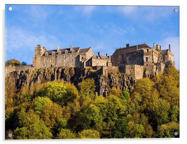 Stirling Castle, Scotland, UK Acrylic by Mark Llewellyn