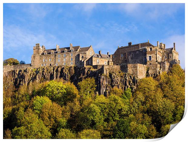 Stirling Castle, Scotland, UK Print by Mark Llewellyn
