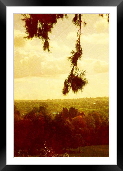 View from Ashton Court. Framed Mounted Print by Heather Goodwin