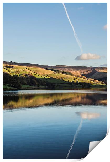 Lady Bower Reservoir Reflection Print by Phil Tinkler