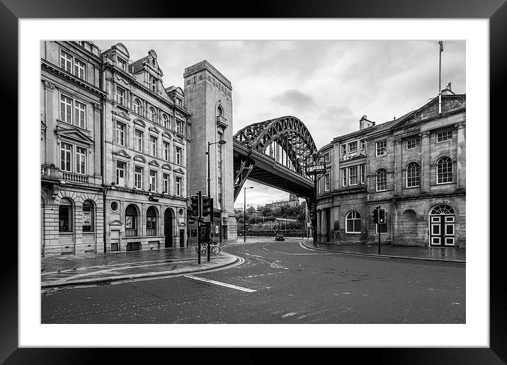 Quayside Framed Mounted Print by Gary Finnigan