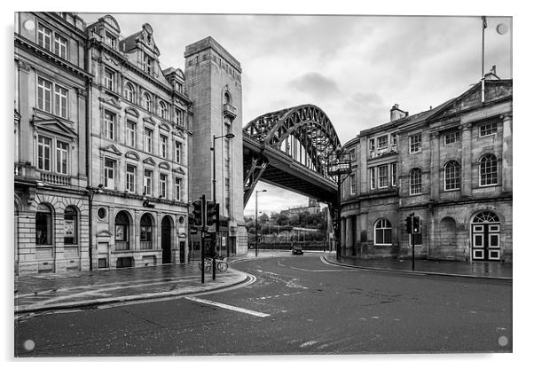 Quayside Acrylic by Gary Finnigan