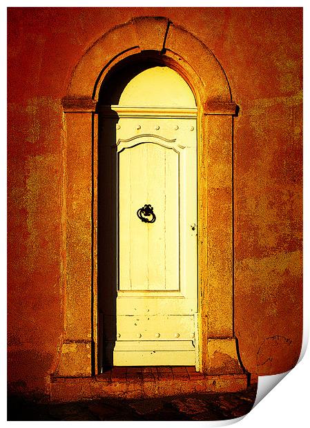 Hot door Print by Jonathan Pankhurst