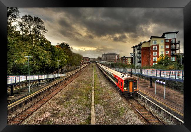 Exeter Central Framed Print by Rob Hawkins