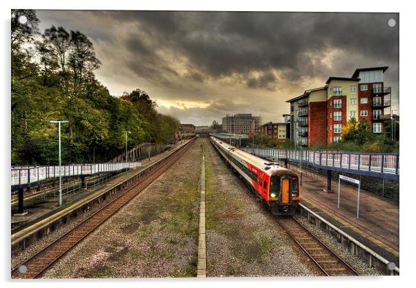 Exeter Central Acrylic by Rob Hawkins