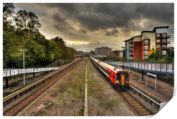 Exeter Central Print by Rob Hawkins