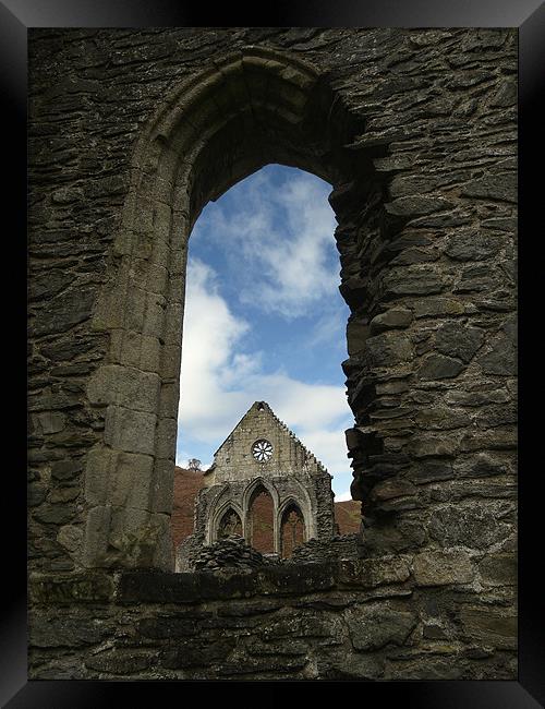 Valle Crucis Abbey Framed Print by Richard Penlington