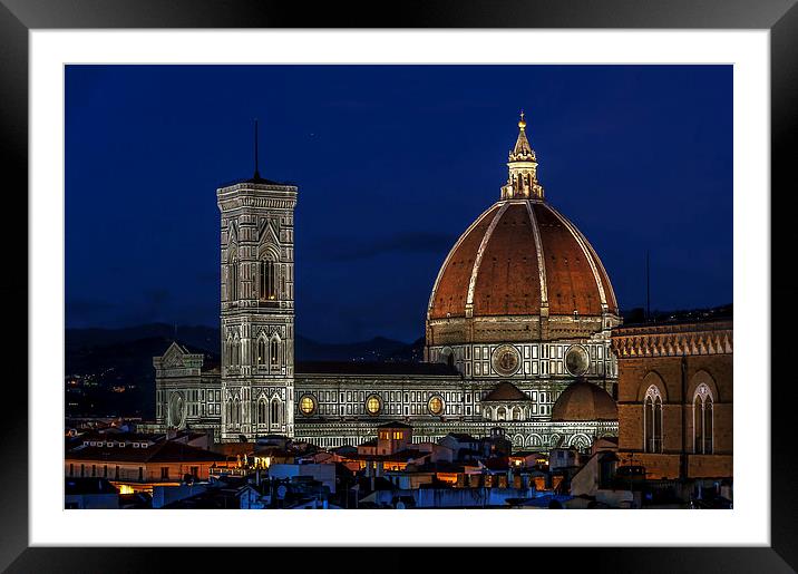 Florence Catherdal Framed Mounted Print by mhfore Photography