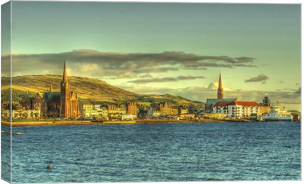 Largs on Firth of Clyde Canvas Print by Tylie Duff Photo Art