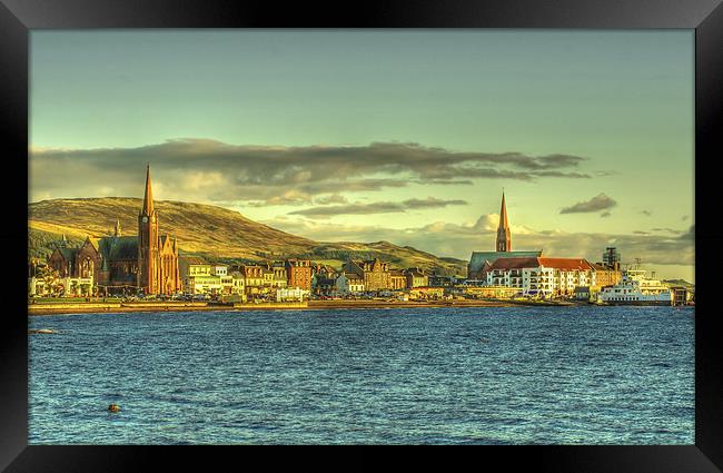 Largs on Firth of Clyde Framed Print by Tylie Duff Photo Art