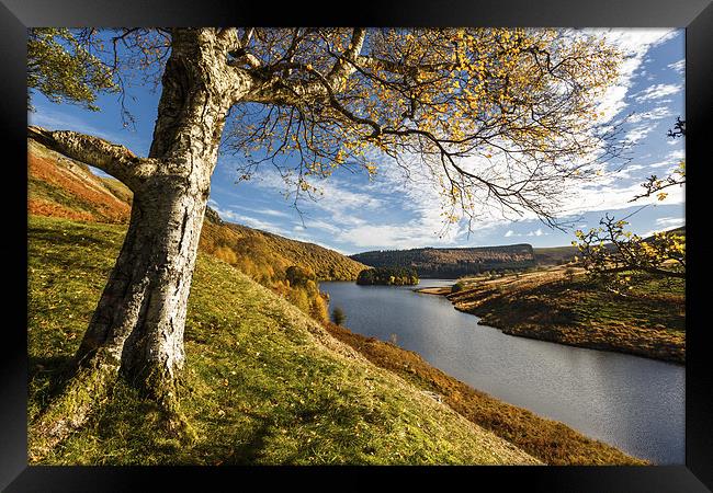 Elan Valley autumn view Framed Print by Izzy Standbridge