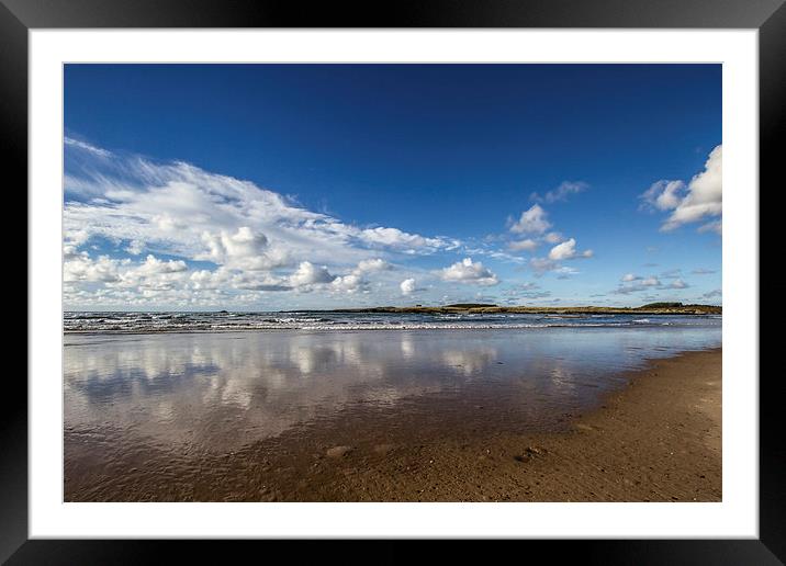 Anglesey Beach Framed Mounted Print by P H