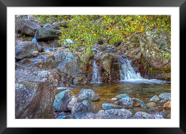 Stickle Ghyll Framed Mounted Print by Roger Green