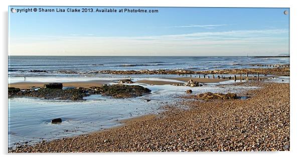 At low tide Acrylic by Sharon Lisa Clarke