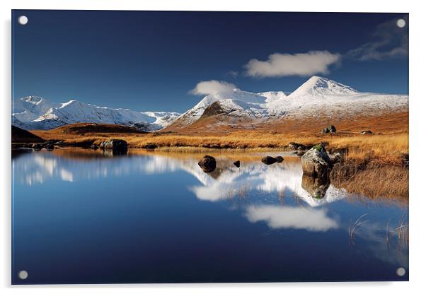 Loch Ba Acrylic by Grant Glendinning