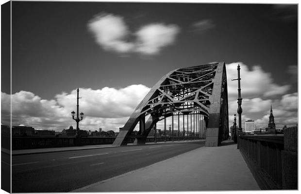 The Tyne Bridge Canvas Print by Dave Hudspeth Landscape Photography