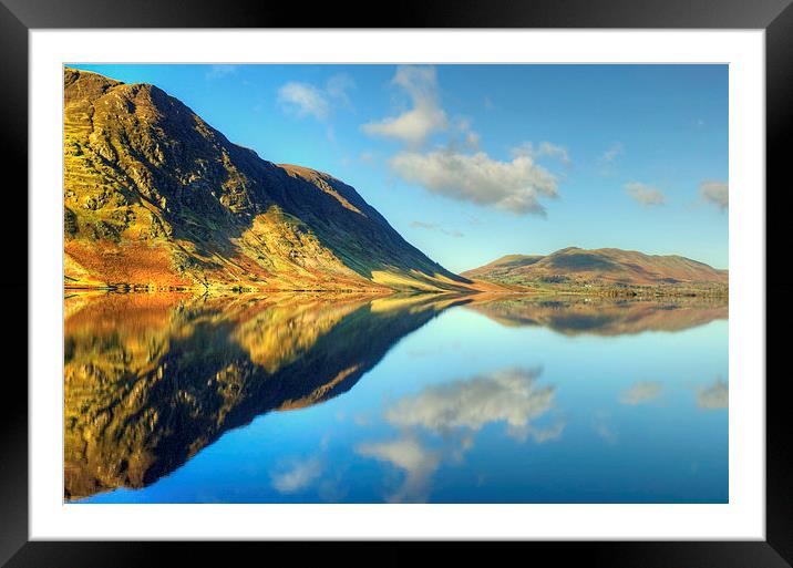 Crummock Water, Cumbria Framed Mounted Print by Jamie Green