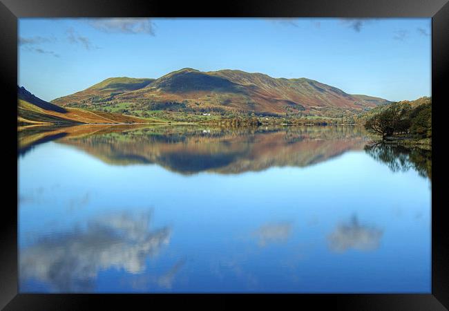 Crummock Water and Loweswater Fell Framed Print by Jamie Green