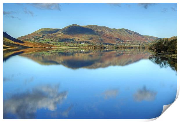 Crummock Water and Loweswater Fell Print by Jamie Green