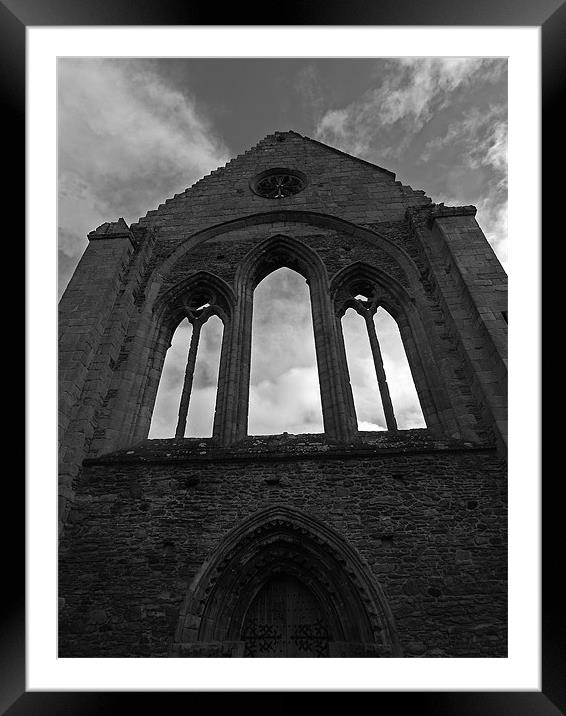 Valle Crucis Abbey II Framed Mounted Print by Richard Penlington